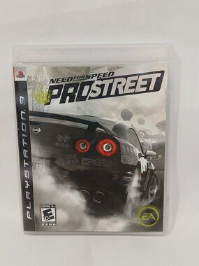 Need for Speed: ProStreet (Sony PlayStation 3, 2007) PS3 Complete CIB W/ Manual